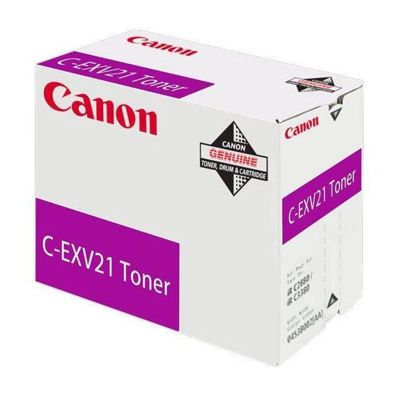 Canon C-EXV 21 Magenta original toner cartridge 0454B002