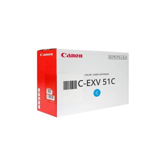 Canon C-EXV 51 Cyan original toner cartridge for 0482C002