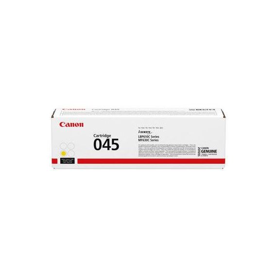 Canon 045 Yellow original toner cartridge for 1239C002