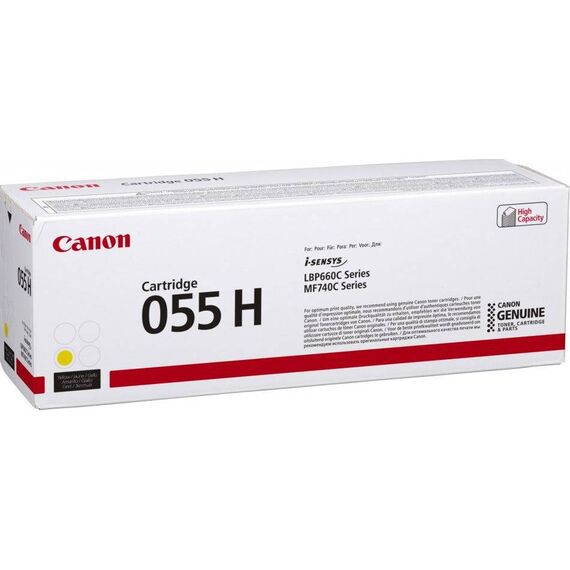 Canon 055 H High capacity yellow original toner 3017C002