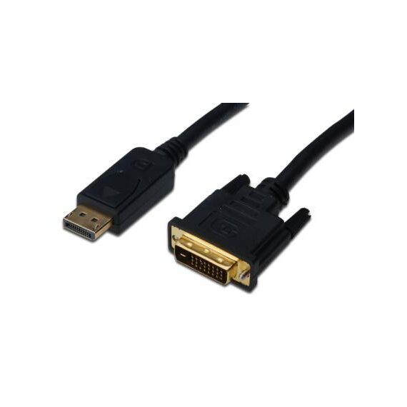 DIGITUS DisplayPort cable dual link  to DVI-D 2m