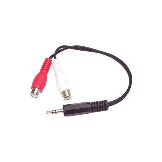 StarTech 15.24cm Audio Cable 3.5mm Male to 2x RCA