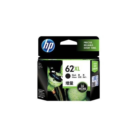 HP 62XL High Yield black original ink cartridge C2P05AE