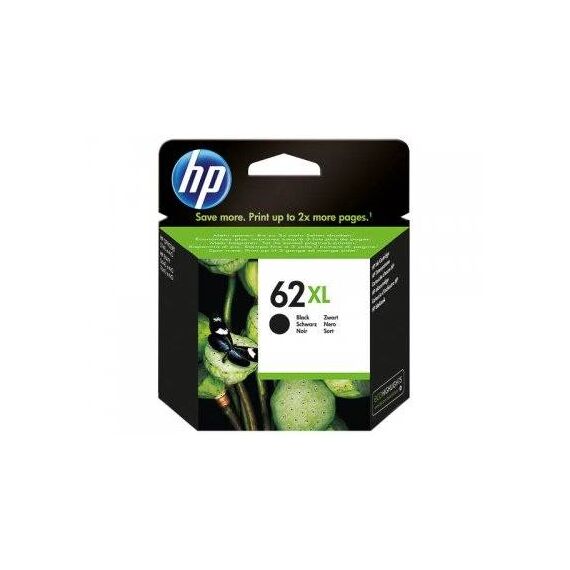 HP 62XL High Yield black original ink cartridge C2P05AE