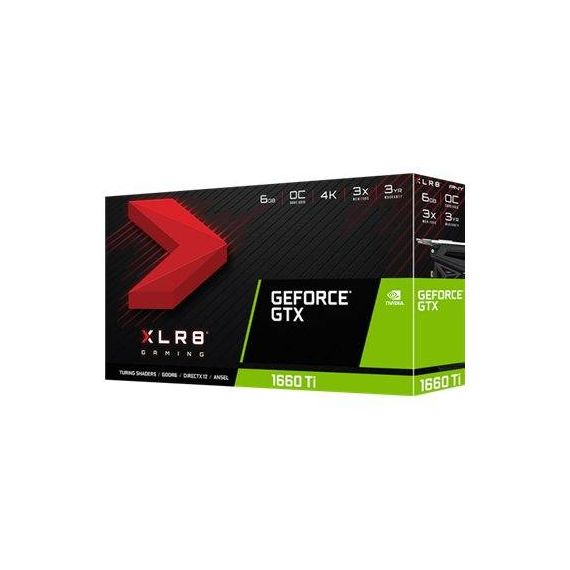 PNY XLR8 GTX 1660 Ti Gaming Dual Fan 6GB VCG1660T6DFPPB-O