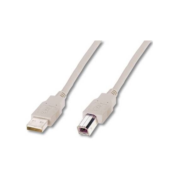 ASSMANN USB cable USB (M) to USB Type B 1.8m  AK-300102-018-E