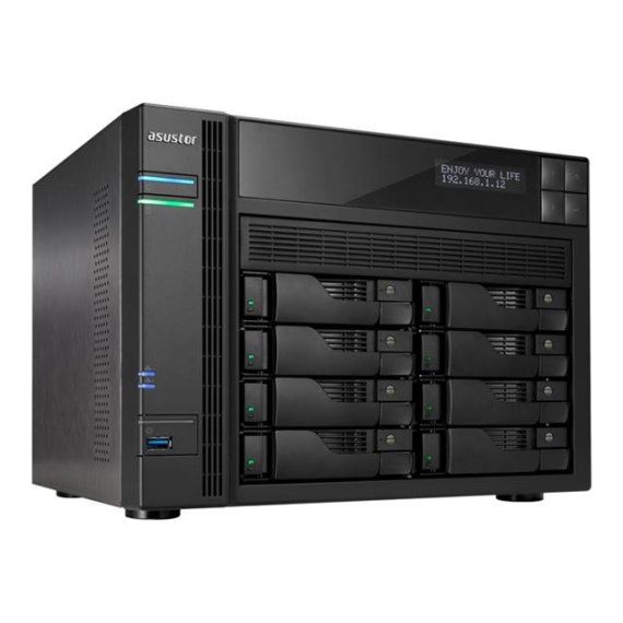 ASUSTOR AS6208T NAS server 8 bays SATA 90IX00Y1-BW3S10