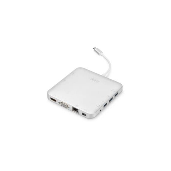 DIGITUS DA-70863 Docking station USB-C VGA, Mini DA-70863