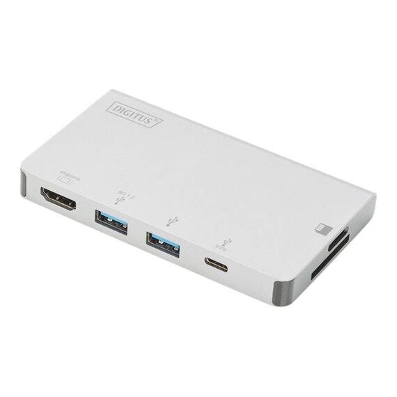 DIGITUS USB Type-C Multiport Travel Dock, 6 Port  DA-70867