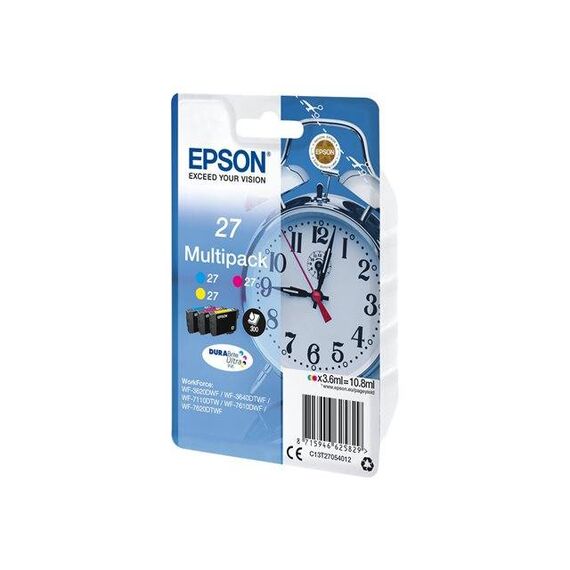 Epson 27 Multi-Pack 3-pack 10.8 ml yellow, C13T27054012
