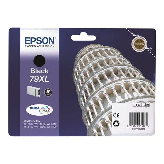 Epson 79XL 41.8 ml XL black original ink C13T79014010