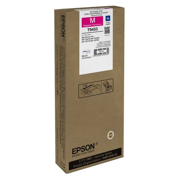 Epson T9453 38.1 ml XL magenta original ink C13T945340