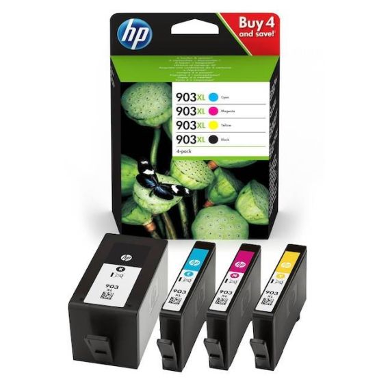HP 903XL 4-pack High Yield black, yellow, cyan, magenta 3HZ51AE