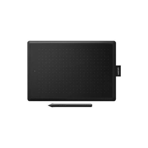 One by Wacom Medium Digitiser right left USB Black Red| CTL-672-S