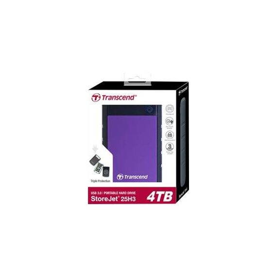 Transcend StoreJet 25H3P Hard drive 4 TB TS4TSJ25H3P