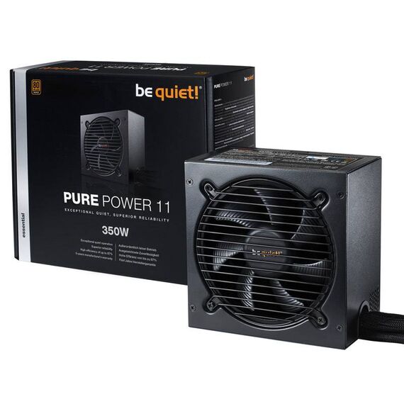 be quiet! Pure Power 11 350W Power supply 80 Plus | BN291