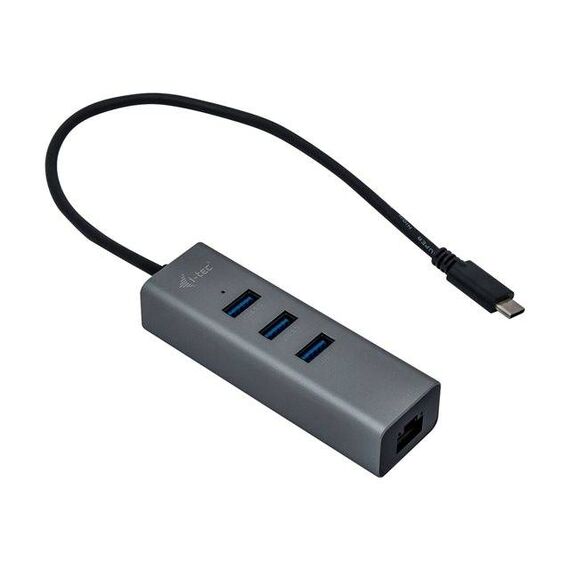 i-Tec USB-C Metal 3-Port Hub 3 x SuperSpeed C31METALG3HUB