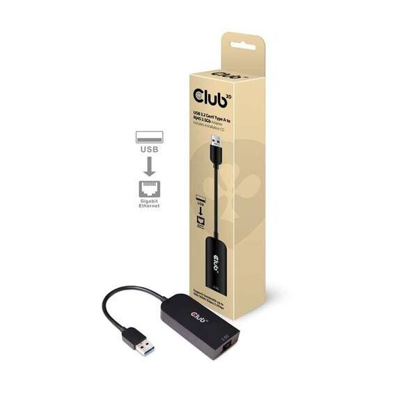 Club 3D Network adapter USB 3.2 Gen 1 2.5GBase-T CAC-1420