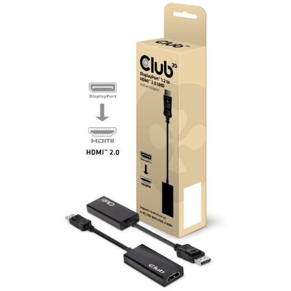 Club 3D Video adapter DisplayPort to HDMI CAC-1070