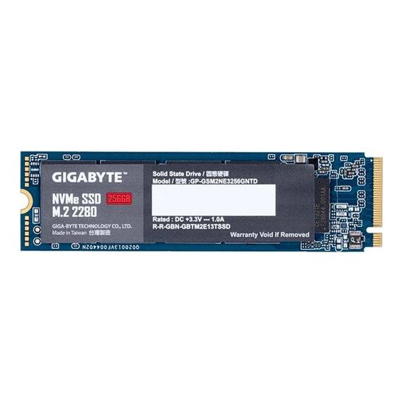 Gigabyte Solid state drive 256GB M.2 2280 GP-GSM2NE3256GNTD