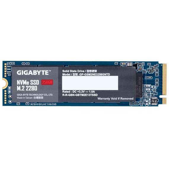 Gigabyte Solid state drive 256GB M.2 2280 GP-GSM2NE3256GNTD