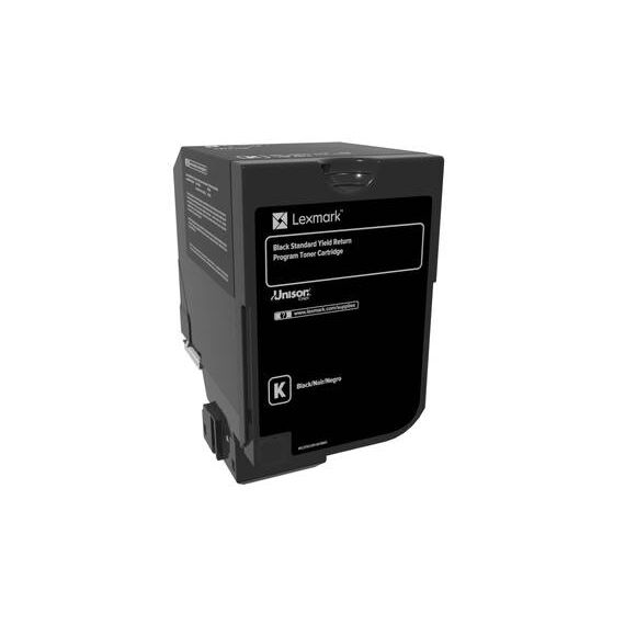 Lexmark Black original toner cartridge LCCP, LRP 74C2SK0