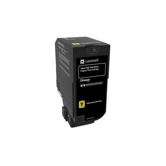 Lexmark High Yield yellow original toner 74C2HY0