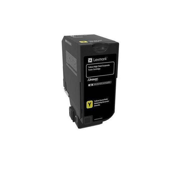 Lexmark High Yield yellow original toner 84C2HYE