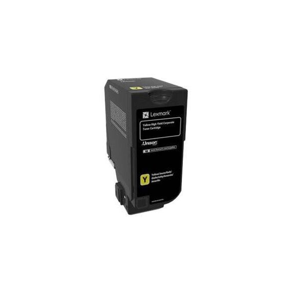 Lexmark High Yield yellow original toner 84C2HYE
