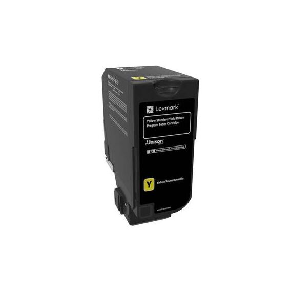 Lexmark Yellow original toner cartridge LRP for 74C2SY0