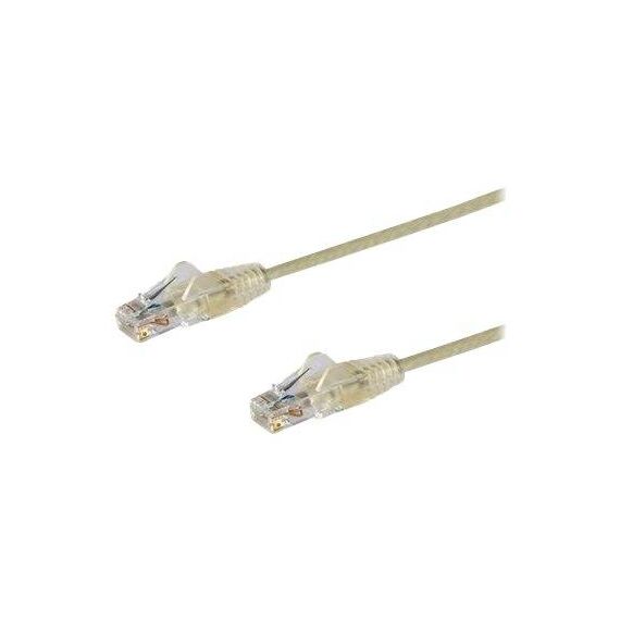 StarTech.com 1.5m CAT6 Cable Grey Slim   N6PAT150CMGRS
