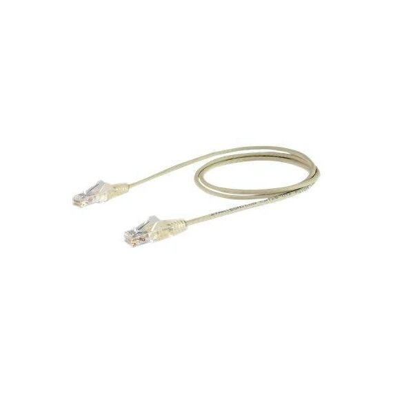 StarTech.com 1.5m CAT6 Cable Grey Slim   N6PAT150CMGRS