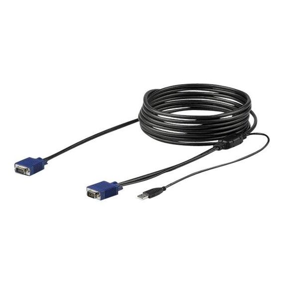 StarTech.com 15ft 4.6m USB KVM Cable VGA and USB