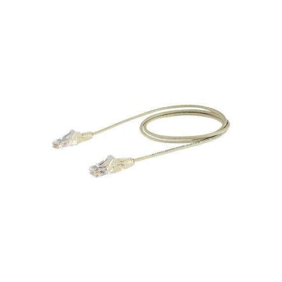 StarTech.com 1m CAT6 Cable Grey Slim   N6PAT100CMGRS