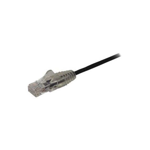 StarTech.com 2m CAT6 Cable Slim black N6PAT200CMBKS