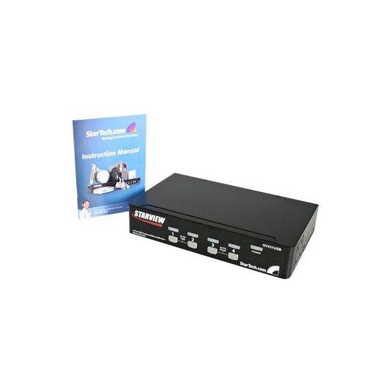 StarTech.com 4 Port Professional VGA USB KVM SV431USB