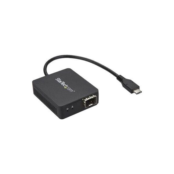 StarTech.com USB C to Fiber Optic Converter US1GC30SFP