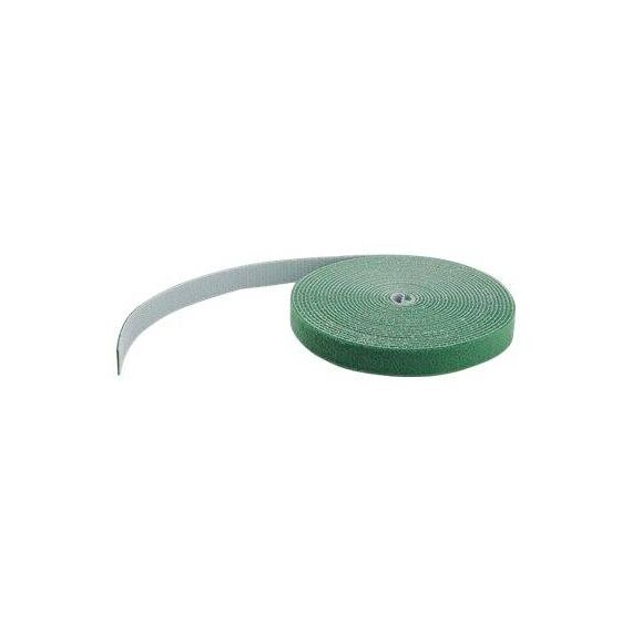 StarTech 15.24m Hook and Loop Roll Green  Cable Management