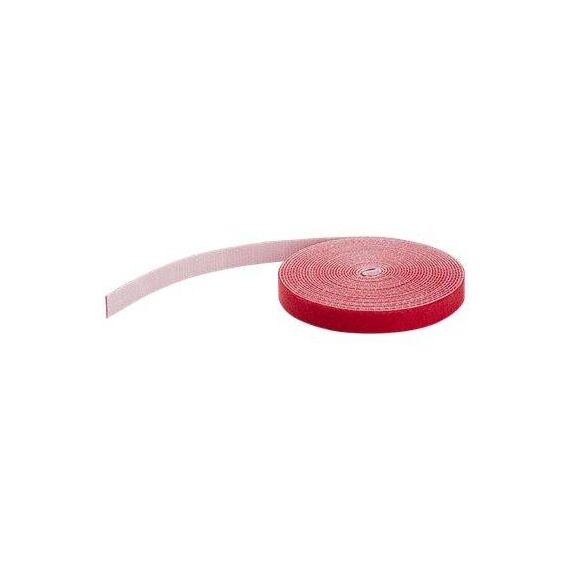 StarTech 30.48cm  Hook and Loop Roll Red Cable Management