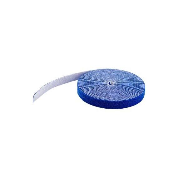StarTech 7.62m Hook and Loop Roll Blue  Cable Management