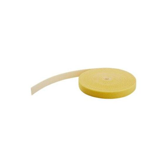 StarTech 7.62m Hook and Loop Roll Yellow Cable Management