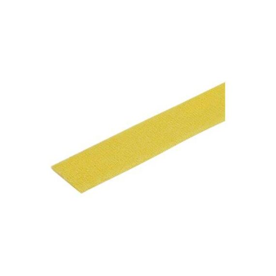 StarTech 7.62m Hook and Loop Roll Yellow Cable Management