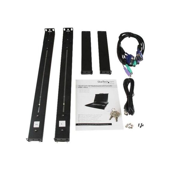 StarTech Rackmount KVM Console Single-Port with 17" LCD