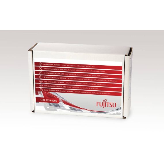 Fujitsu Consumable Kit: 3670-400K Scanner CON-3670-400K