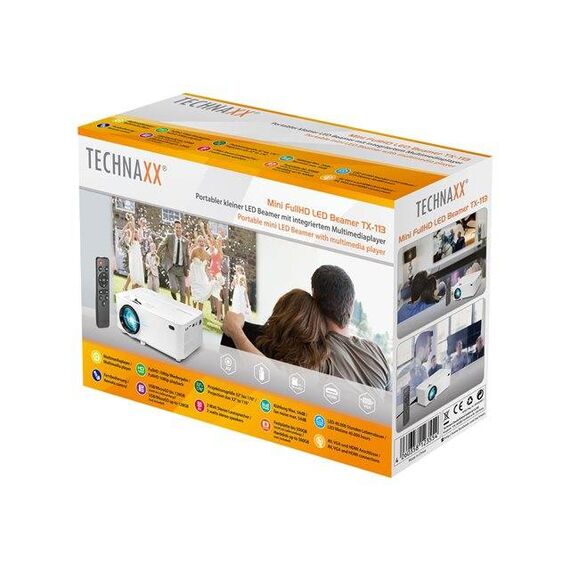 Technaxx Mini FullHD LED Beamer TX-113 LCD projector 4781