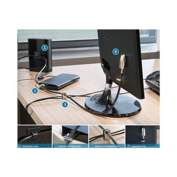 Kensington Desktop and Peripherals Standard 2.4m