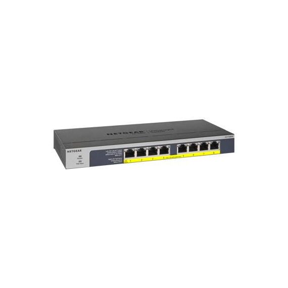 NETGEAR GS108PP Switch 8 x 1000 + POE (123W) GS108PP-100EUS