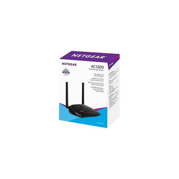 NETGEAR R6120 Wireless router 4-port switch GigE Dual Band R6120-100PES