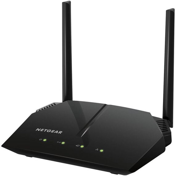 NETGEAR R6120 Wireless router 4-port switch GigE Dual Band R6120-100PES