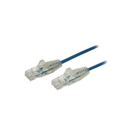 StarTech.com 0.5 m CAT6 Cable Slim CAT6 Blue N6PAT50CMBLS